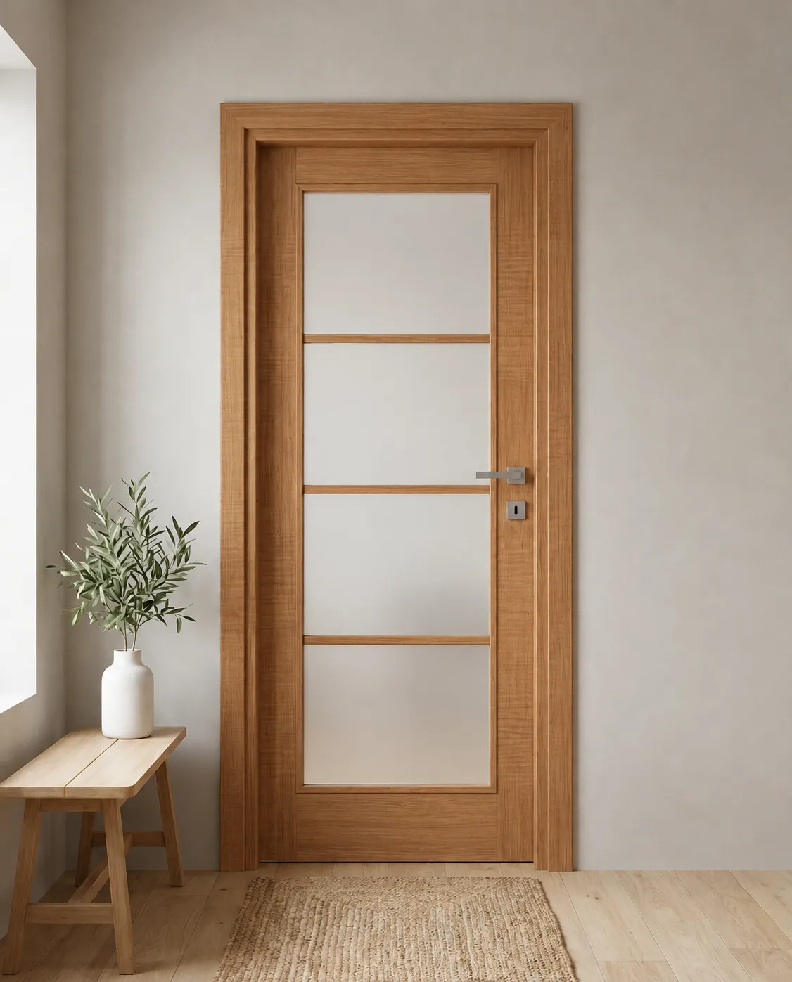 Porta interna laminata TOR-26 in Ciliegio SB