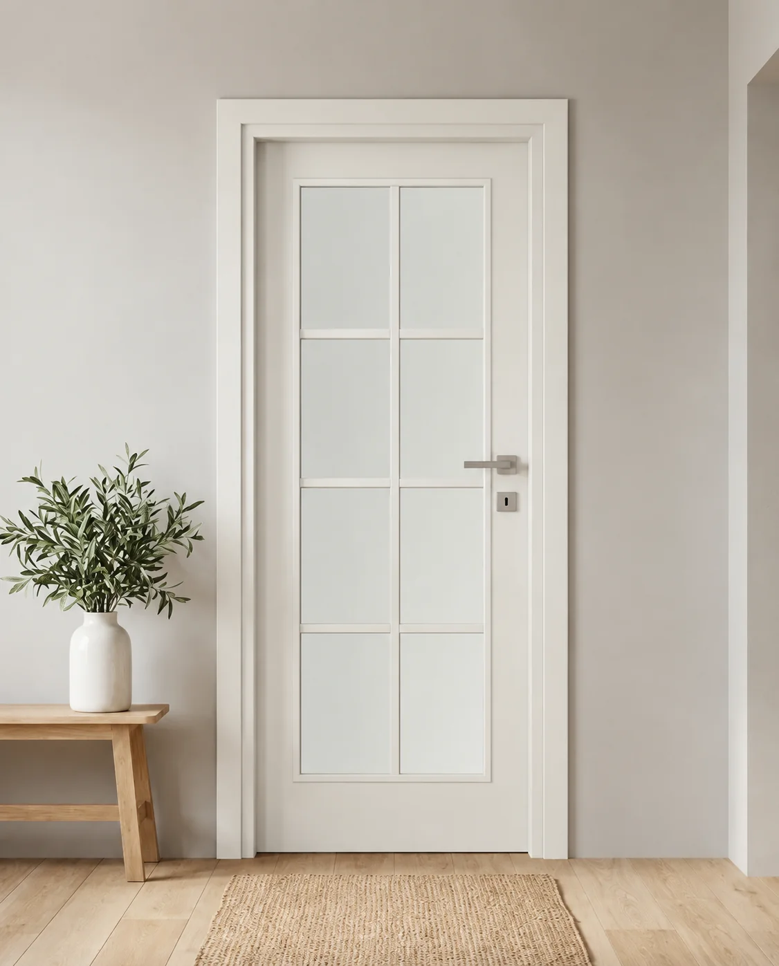Porta interna laminata TOR-27 in Bianco