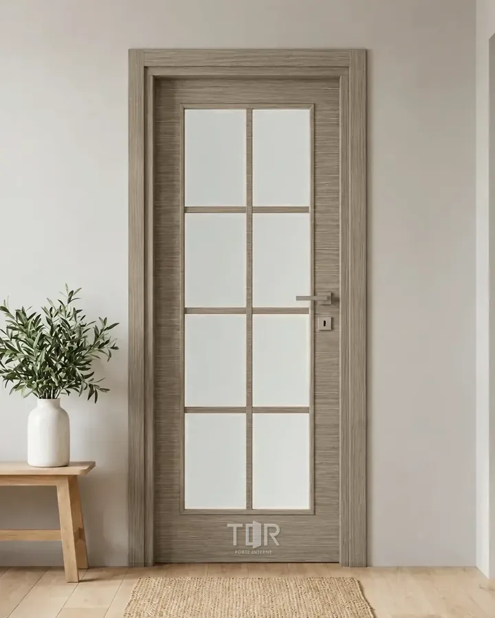 Porta interna laminata TOR-27 in Paliss Grey