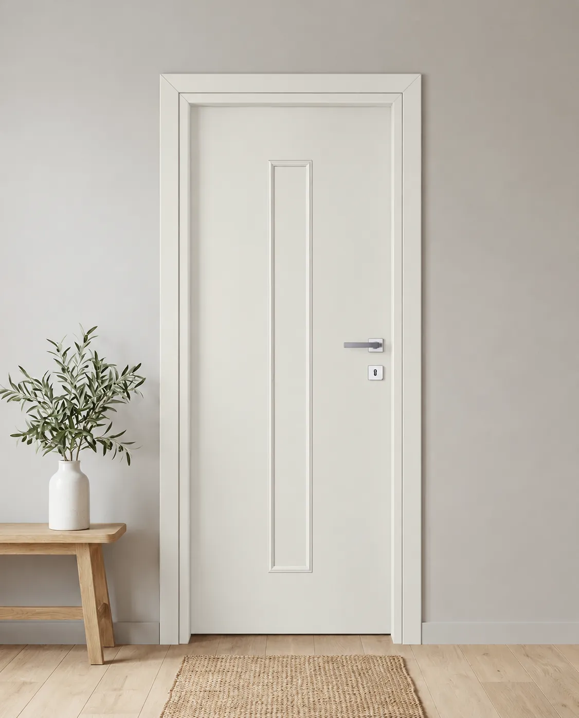 Porta interna laminata TOR-28 in Bianco