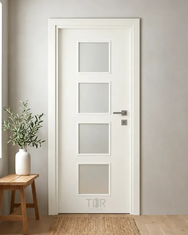 Porta interna laminata TOR-32 in Bianco