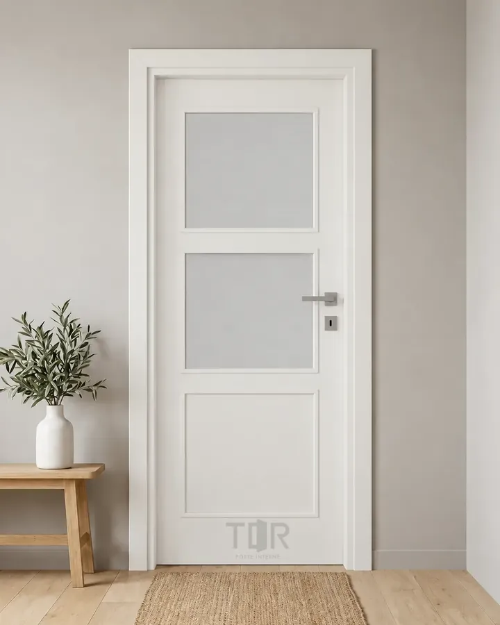 Porta interna laminata TOR-35 in Bianco