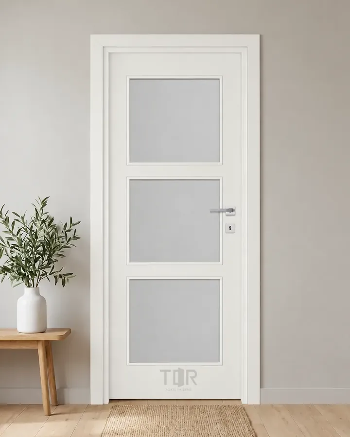 Porta interna laminata TOR-36 in Bianco