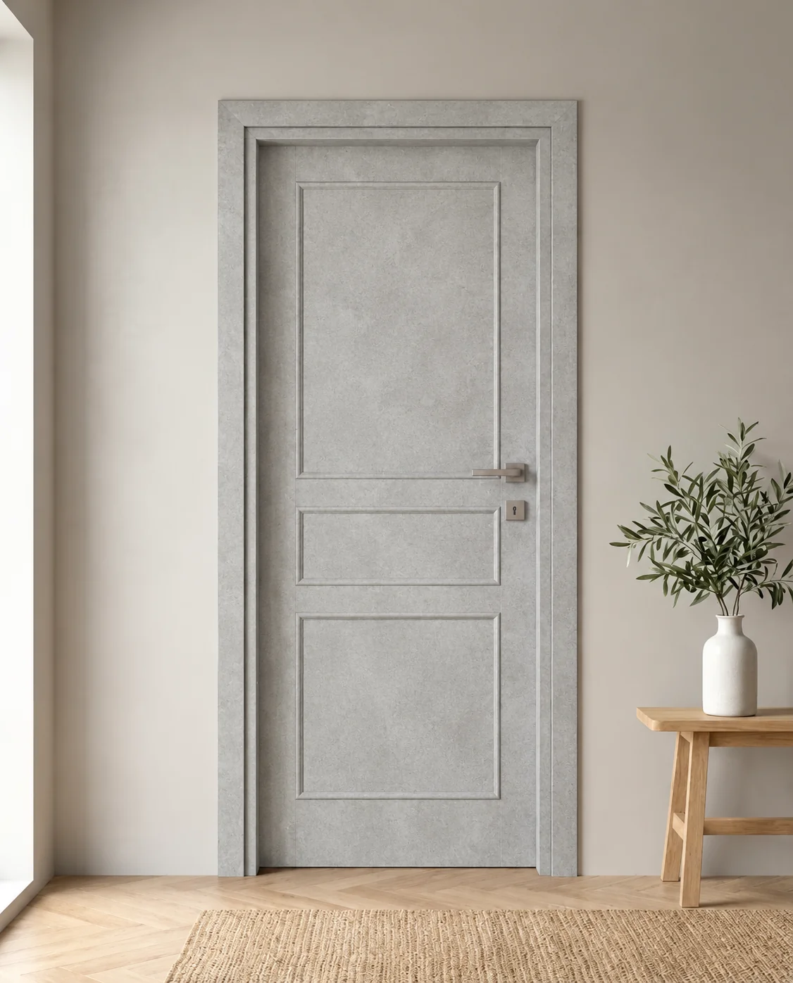 Porta interna laminata TOR-37 in Beton Maloja