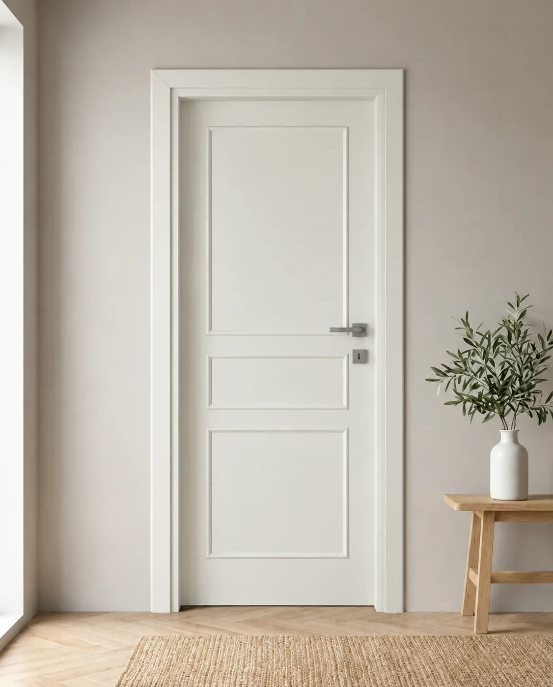 Porta interna laminata TOR-37 in Bianco