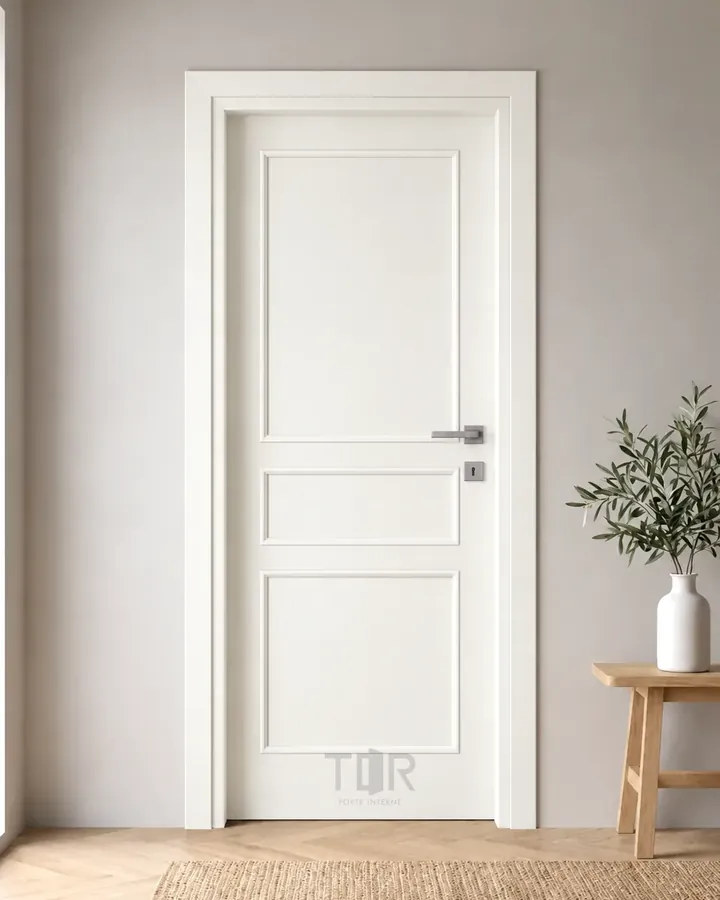 Porta interna laminata TOR-37 in Bianco