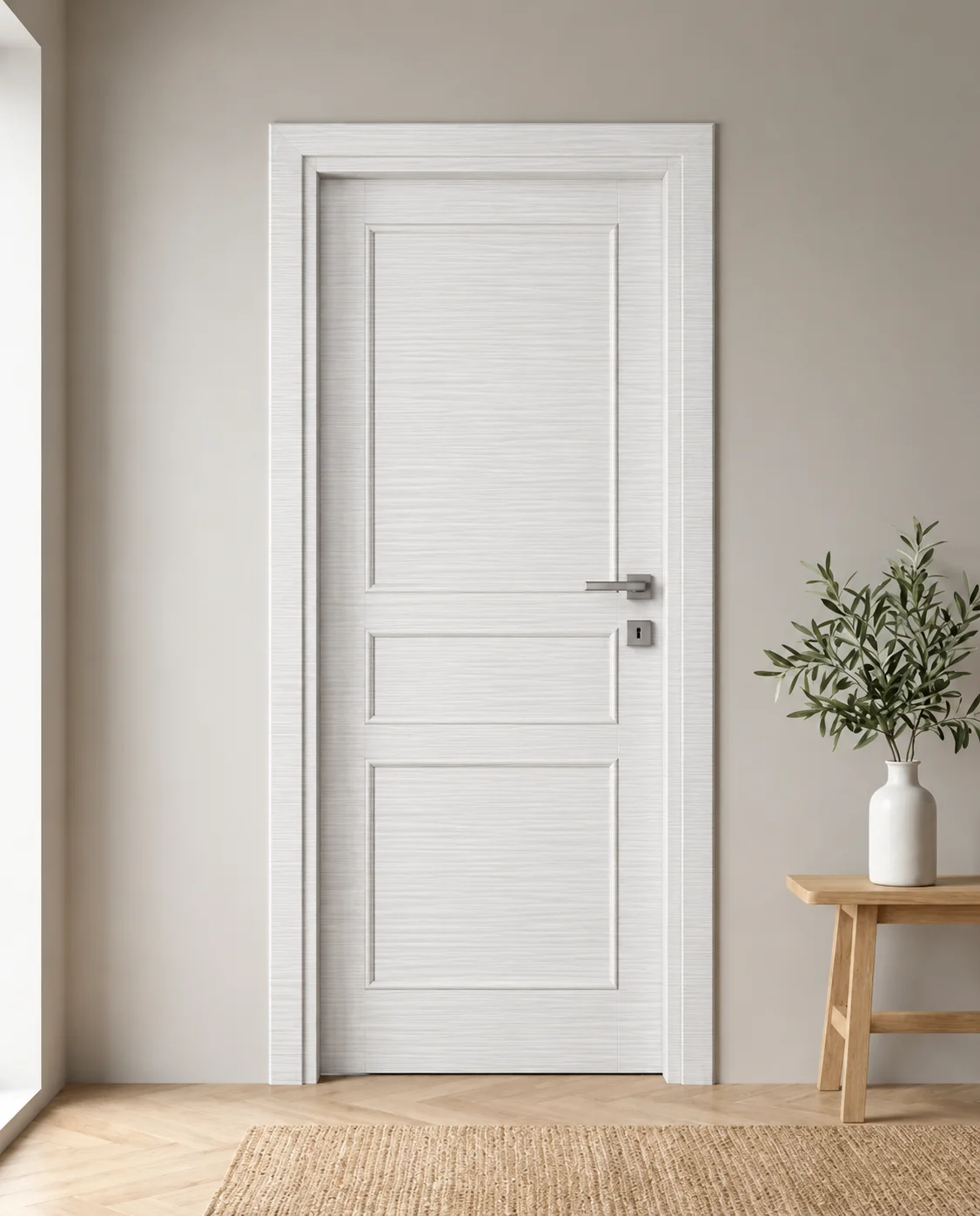 Porta interna laminata TOR-37 in Bianco Matrix