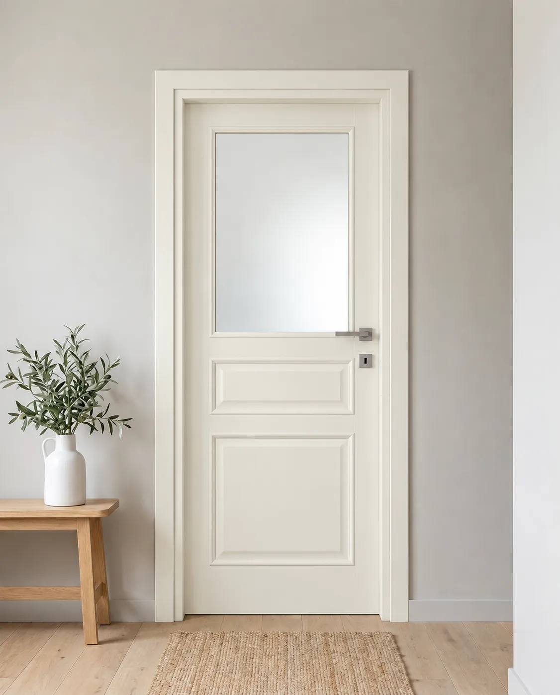 Porta interna laminata TOR-38 in Bianco