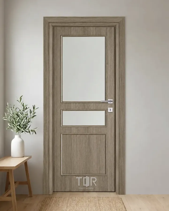 Porta interna laminata TOR-39 in Paliss Grey