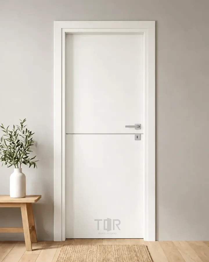 Porta interna laminata TOR-48 in Bianco