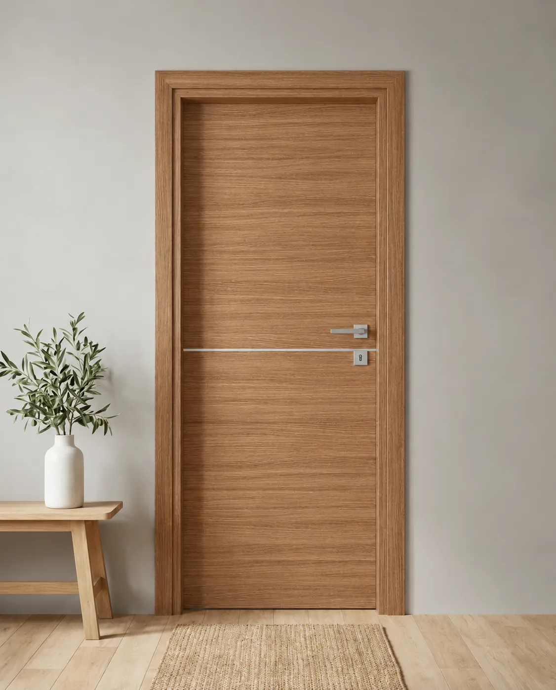 Porta interna laminata TOR-48 in Ciliegio SB