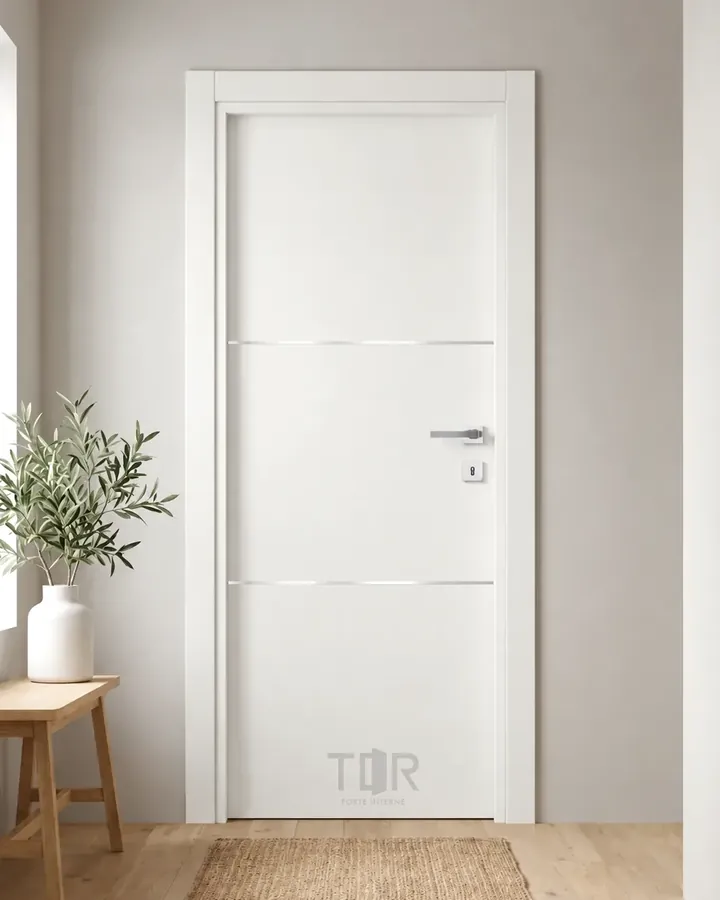 Porta interna laminata TOR-49 in Bianco