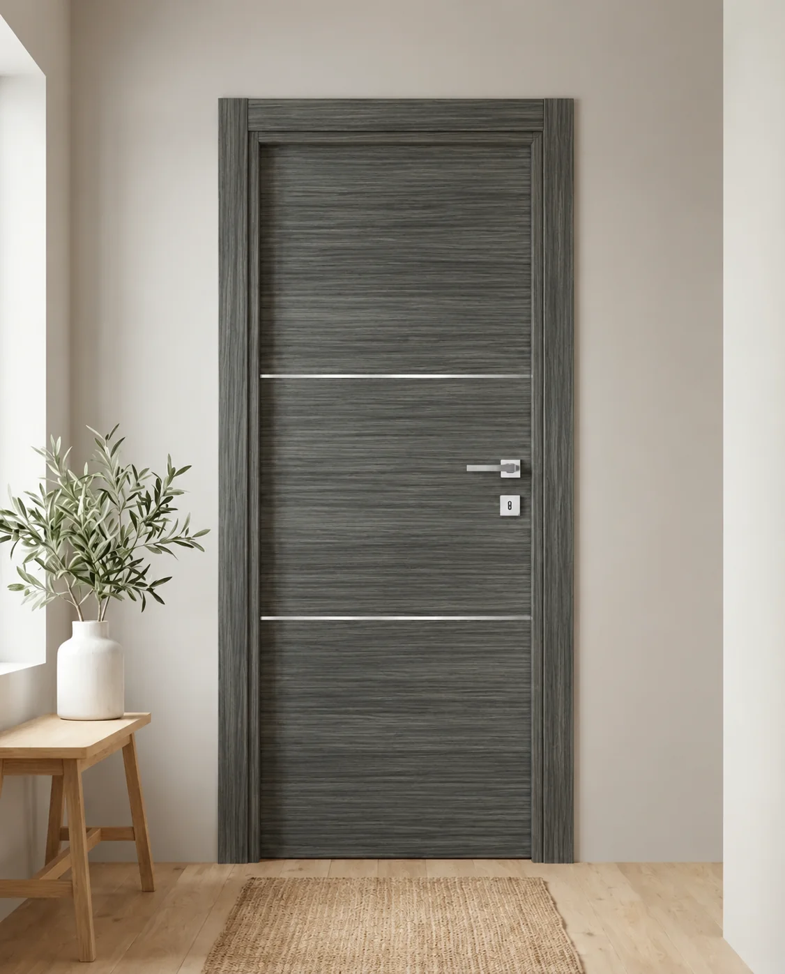 Porta interna laminata TOR-49 in Paliss Blu