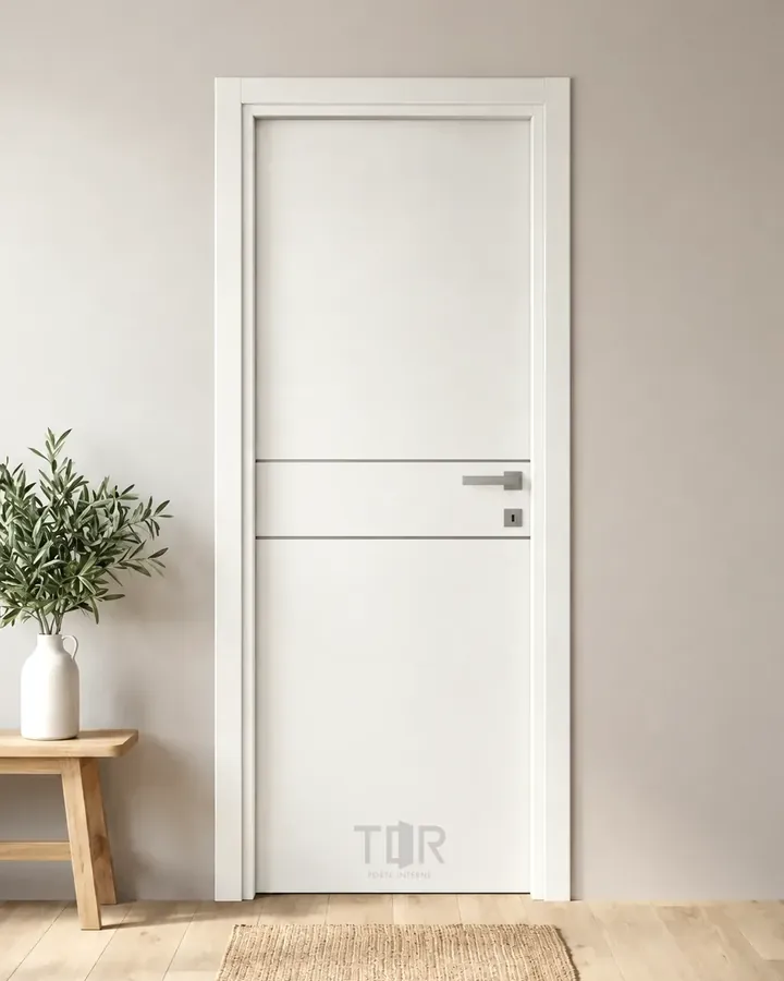 Porta interna laminata TOR-52 in Bianco