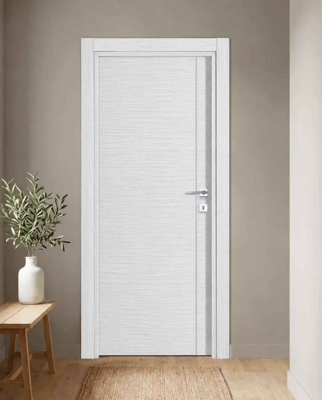 Porta interna laminata TOR-54 in Bianco Matrix