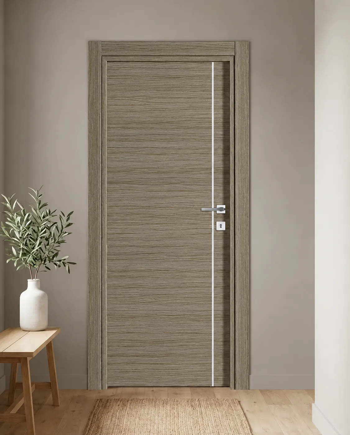 Porta interna laminata TOR-54 in Paliss Grey