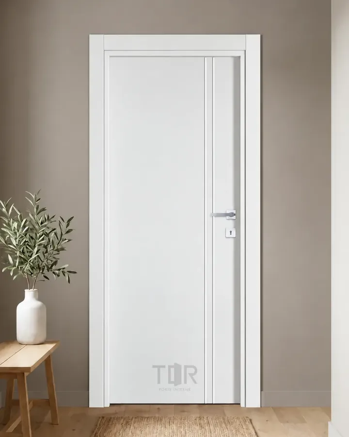 Porta interna laminata TOR-55 in Bianco