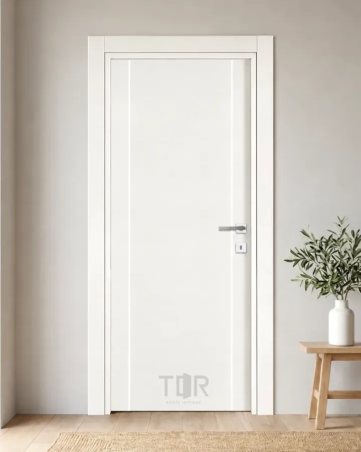 Porta interna laminata TOR-56 in Bianco