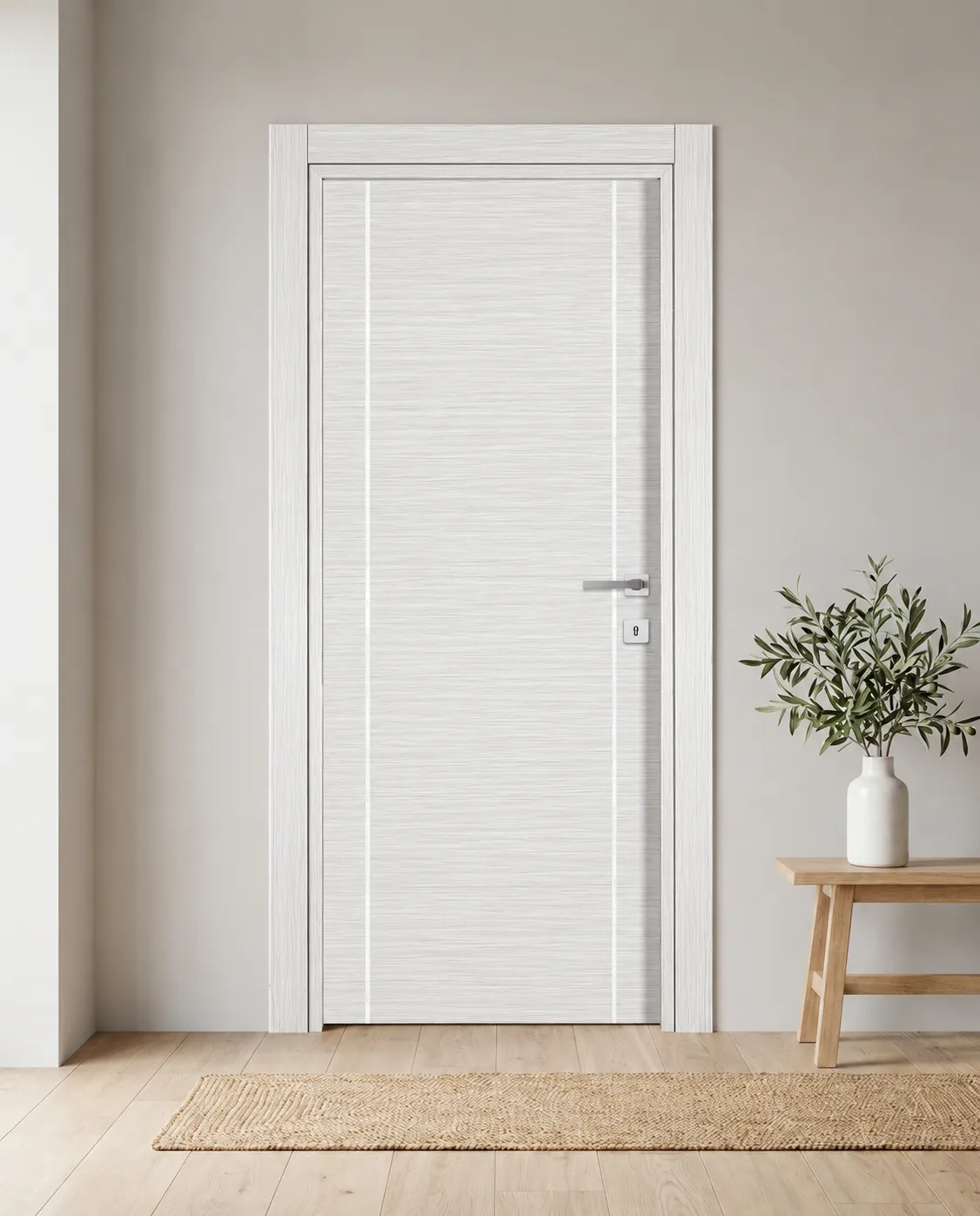 Porta interna laminata TOR-56 in Bianco Matrix