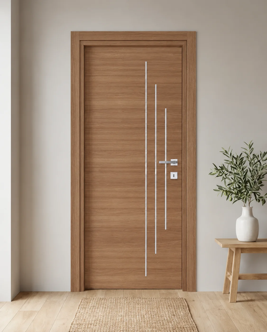Porta interna laminata TOR-57 in Ciliegio SB