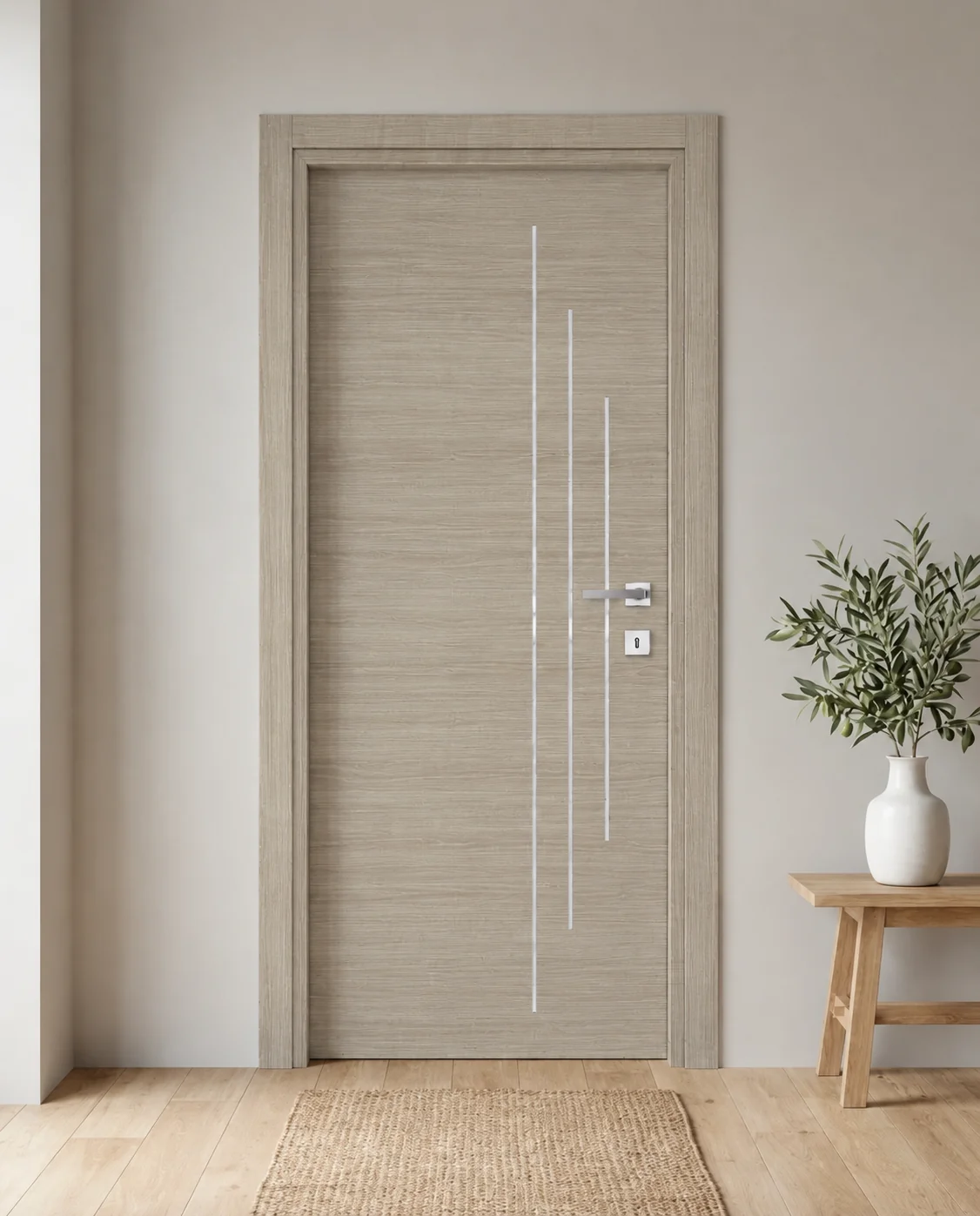 Porta interna laminata TOR-57 in Cream