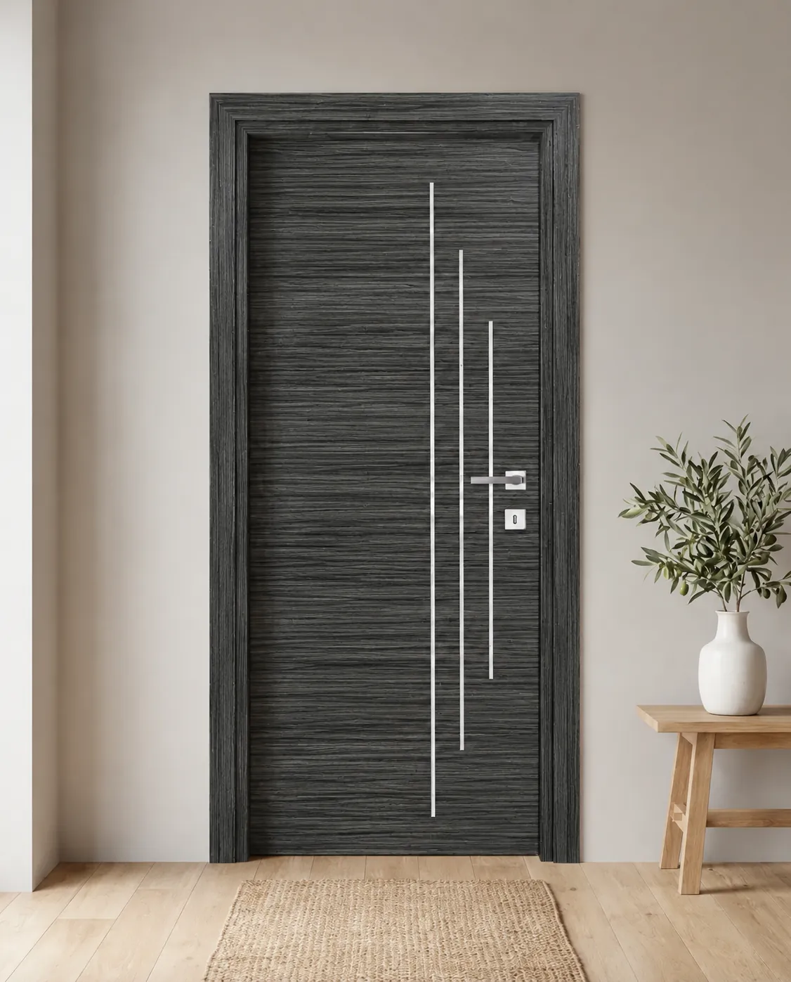 Porta interna laminata TOR-57 in Paliss Blu