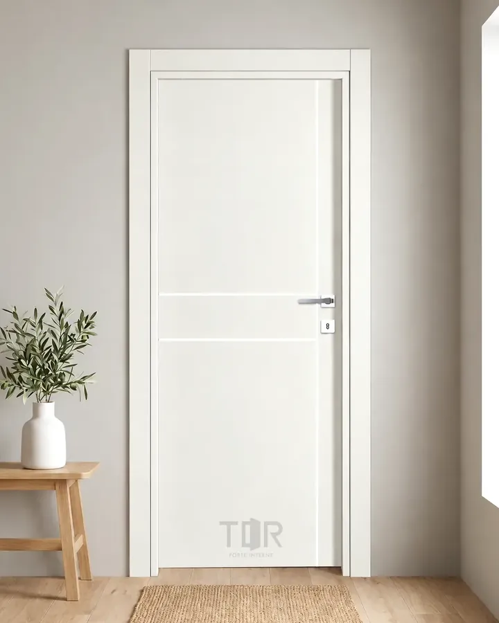 Porta interna laminata TOR-58 in Bianco