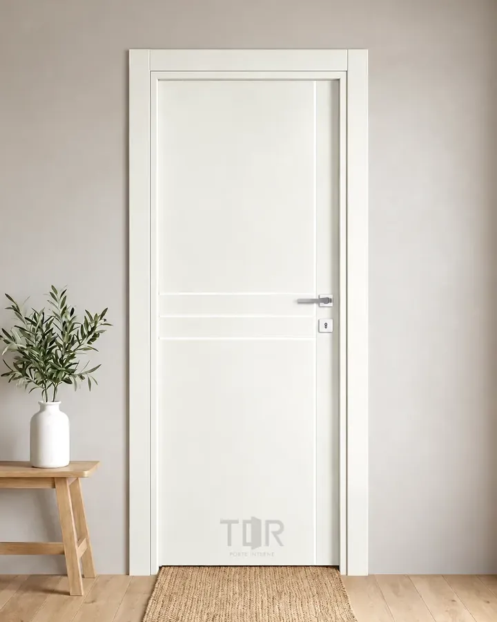 Porta interna laminata TOR-59 in Bianco