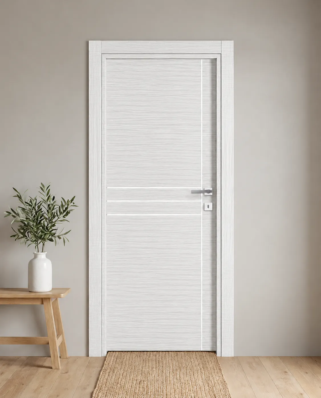 Porta interna laminata TOR-59 in Bianco Matrix