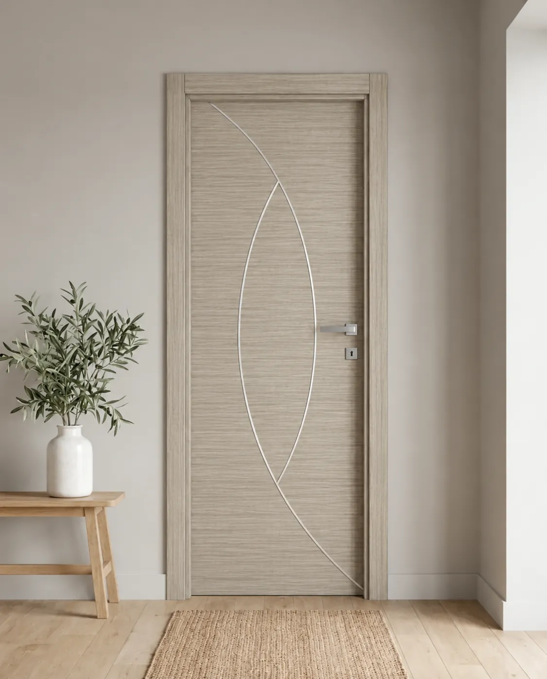 Porta interna laminata TOR-60 in Cream