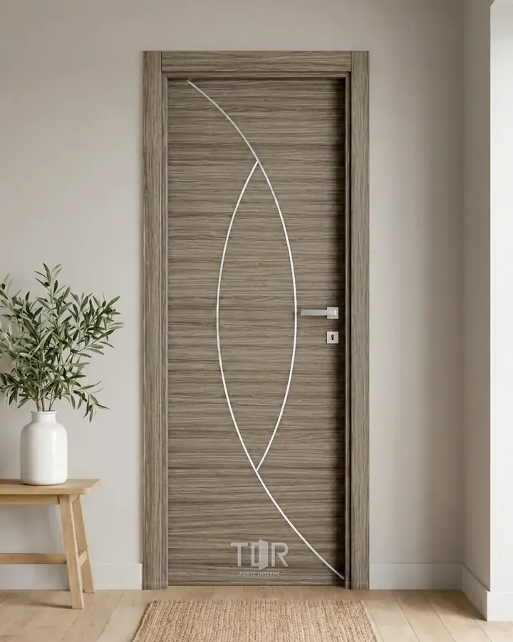 Porta interna laminata TOR-60 in Paliss Grey