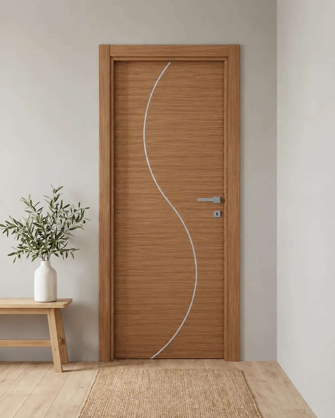 Porta interna laminata TOR-61 in Ciliegio SB
