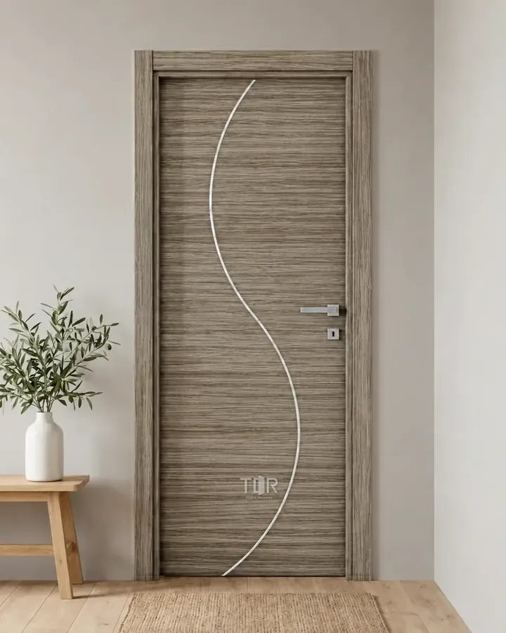 Porta interna laminata TOR-61 in Paliss Grey