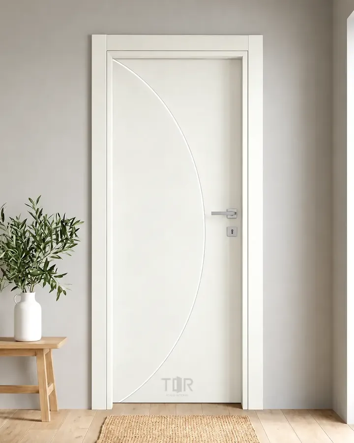 Porta interna laminata TOR-62 in Bianco