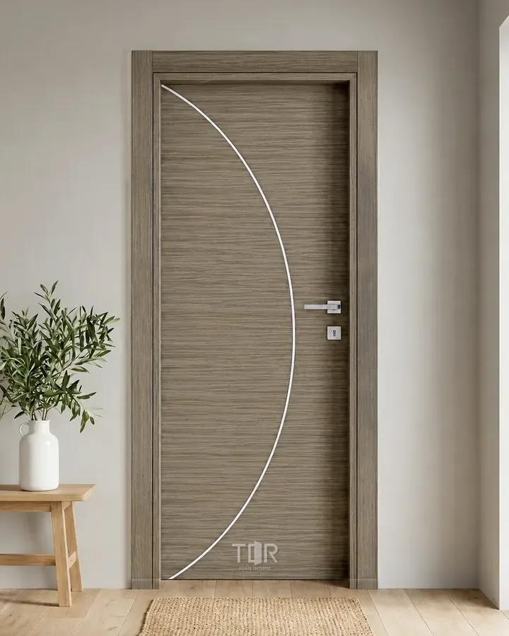 Porta interna laminata TOR-62 in Paliss Grey