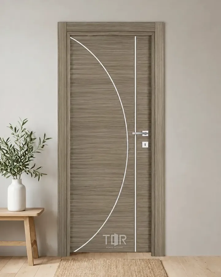 Porta interna laminata TOR-65 in Paliss Grey