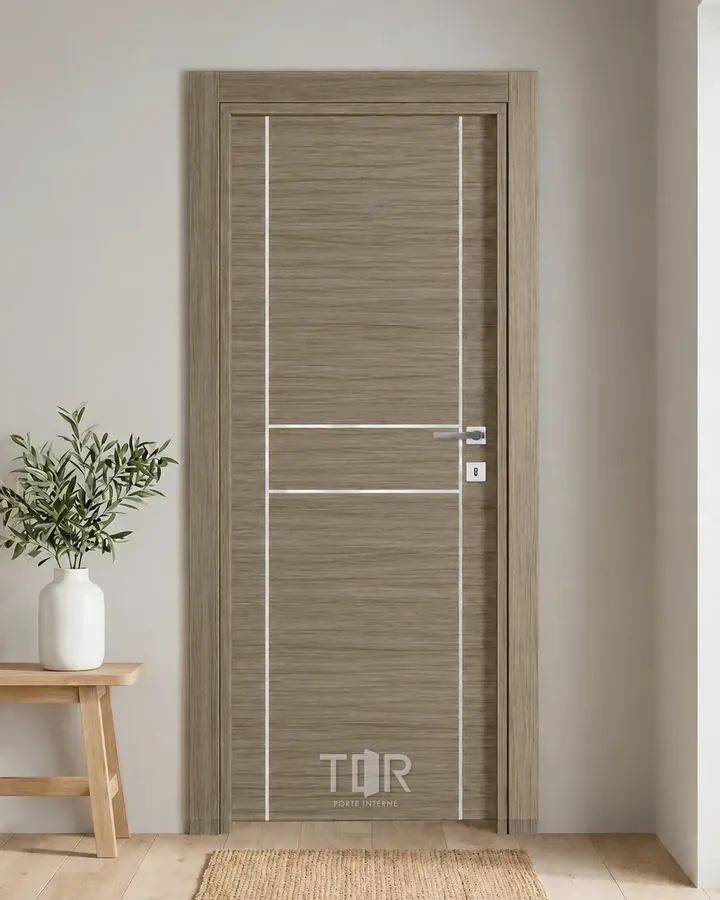 Porta interna laminata TOR-66 in Paliss Grey