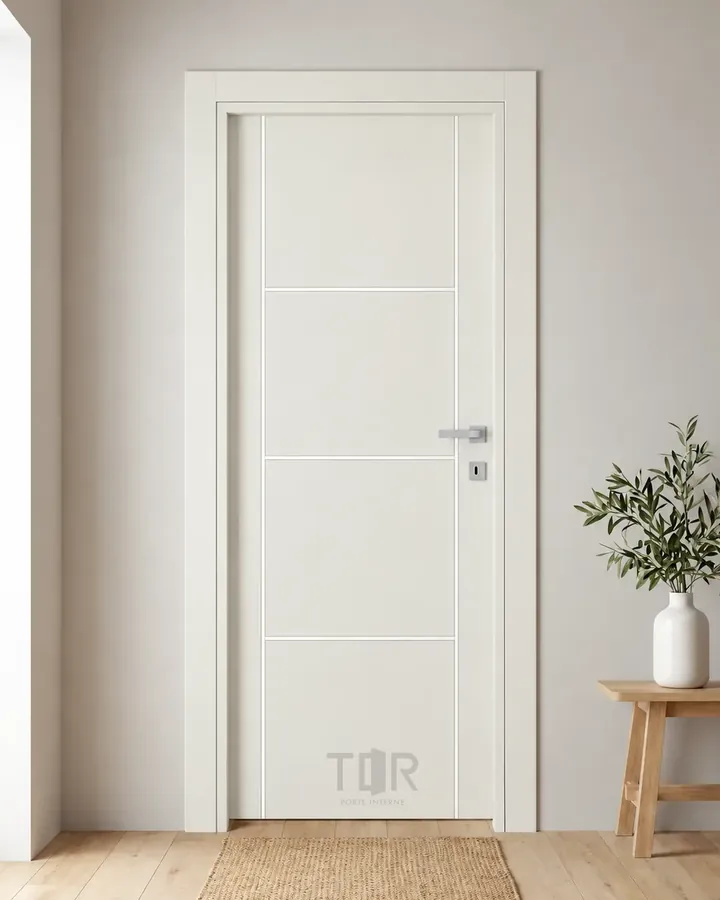 Porta interna laminata TOR-68 in Bianco