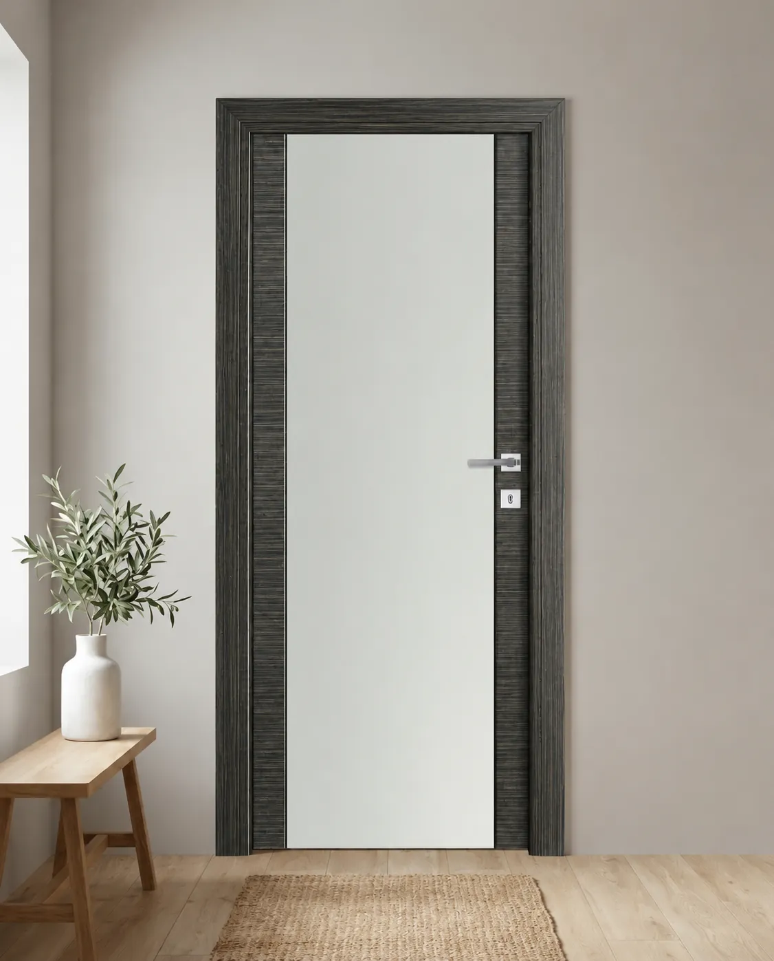 Porta interna laminata TOR-75 in Paliss Blu