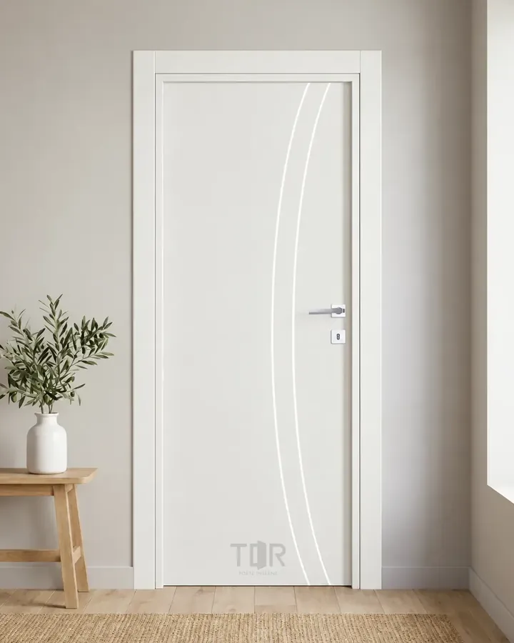 Porta interna laminata TOR-82 in Bianco
