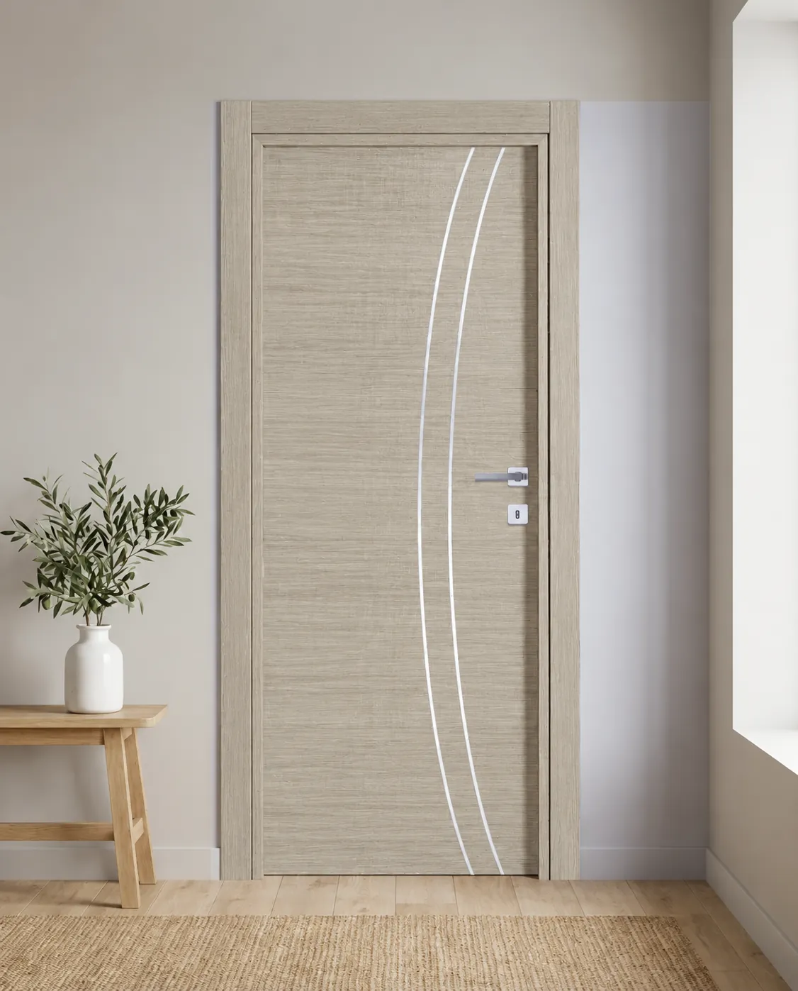 Porta interna laminata TOR-82 in Cream