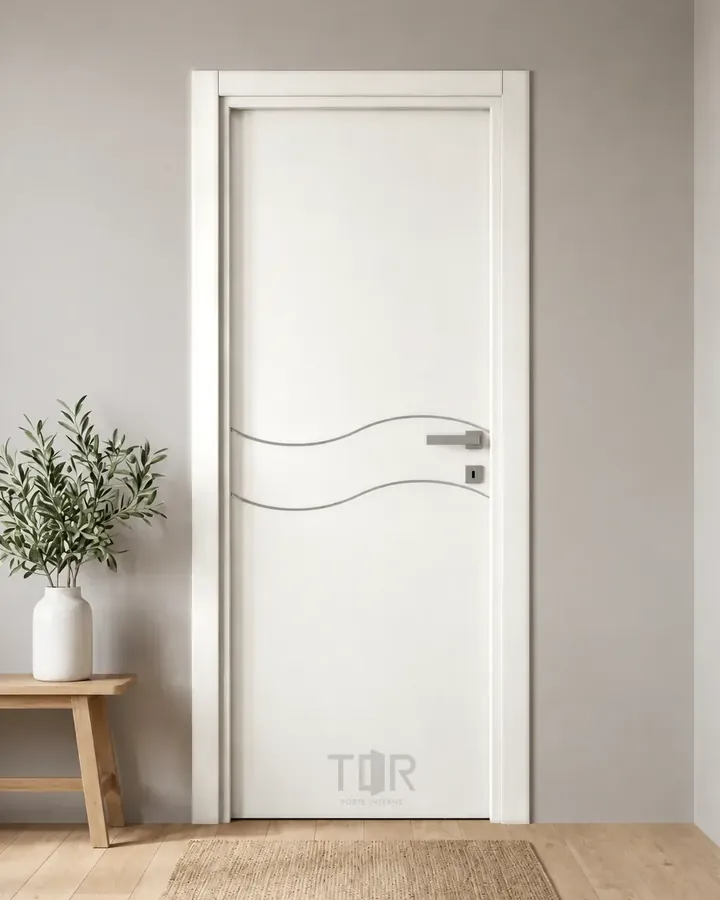 Porta interna laminata TOR-83 in Bianco