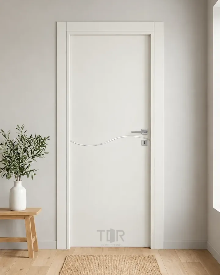Porta interna laminata TOR-84 in Bianco