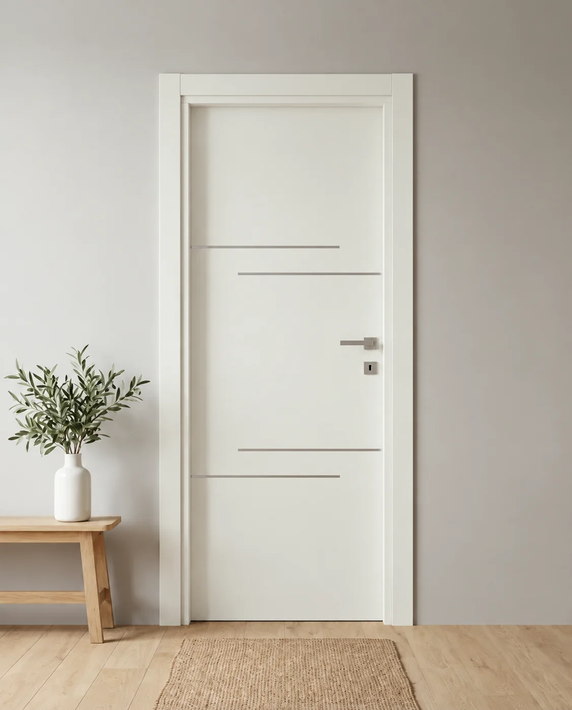 Porta interna laminata TOR-86 in Bianco