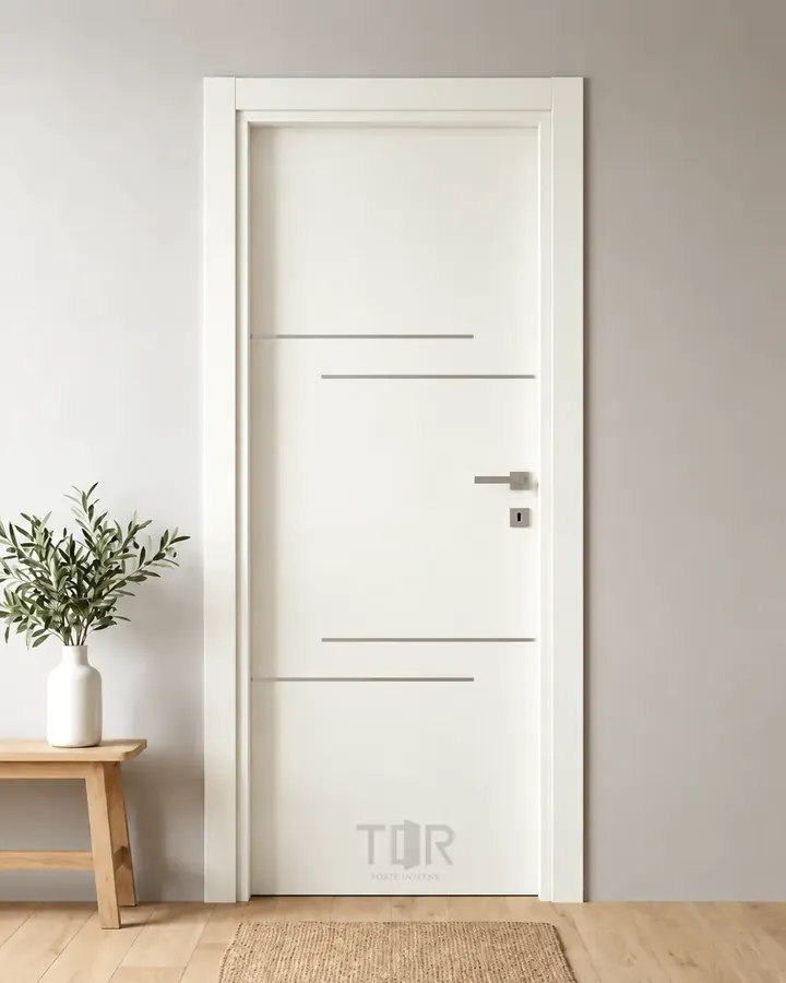 Porta interna laminata TOR-86 in Bianco