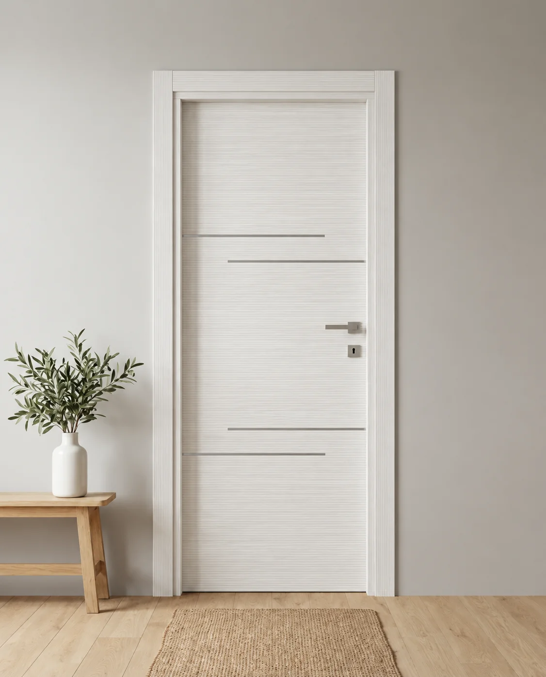 Porta interna laminata TOR-86 in Bianco Matrix