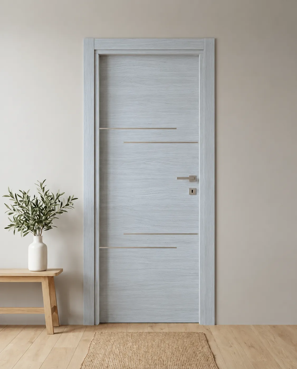 Porta interna laminata TOR-86 in Olmo Cenere
