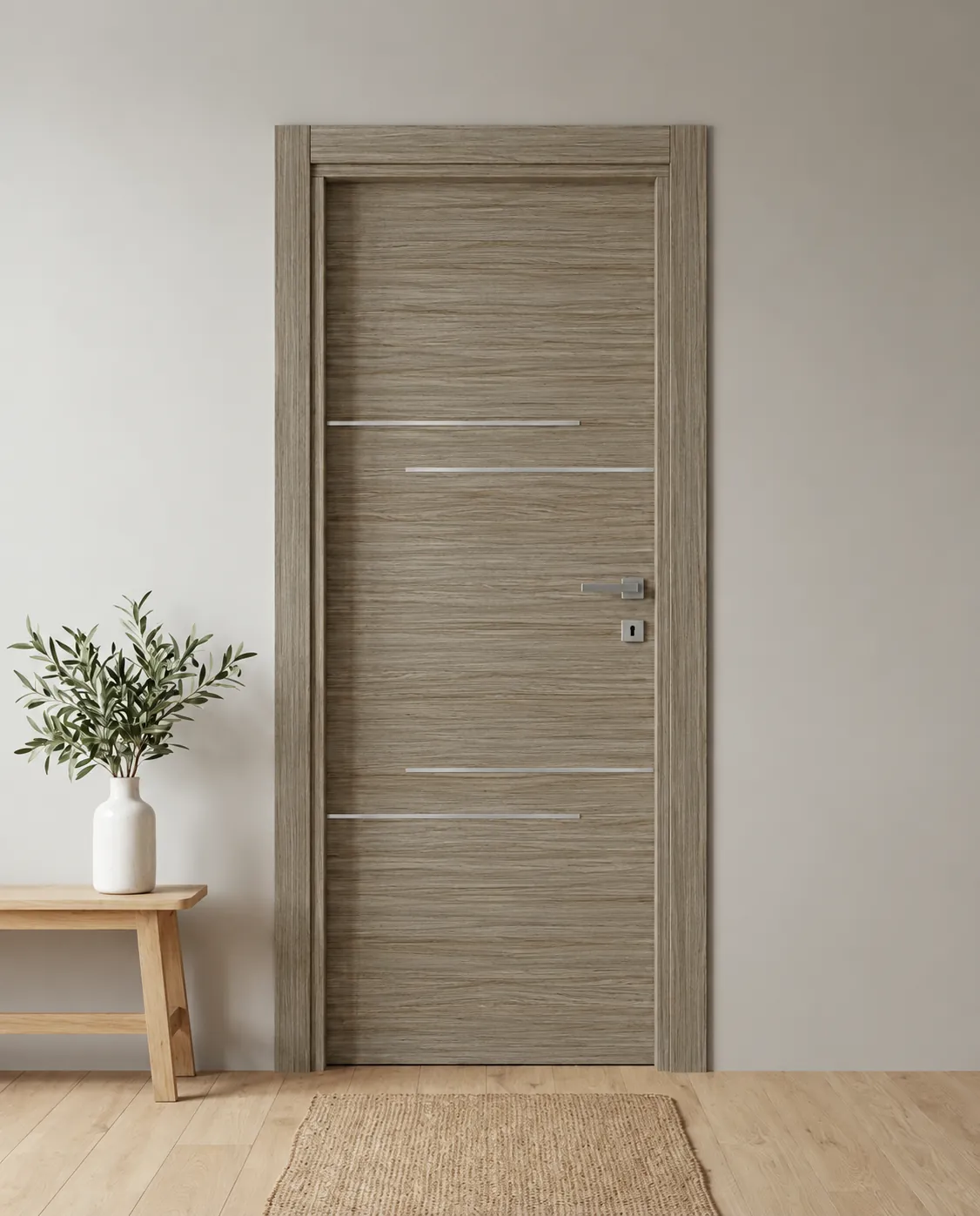 Porta interna laminata TOR-86 in Paliss Grey