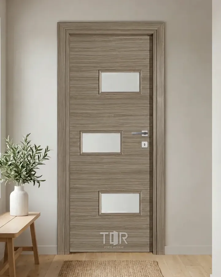 Porta interna laminata TOR-87 in Paliss Grey