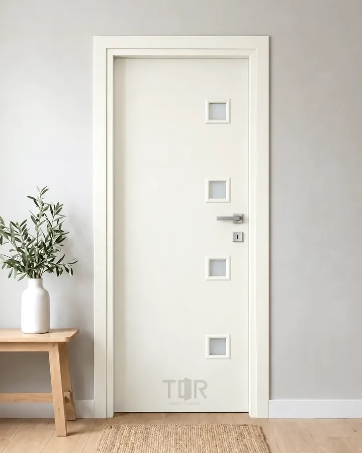 Porta interna laminata TOR-89 in Bianco